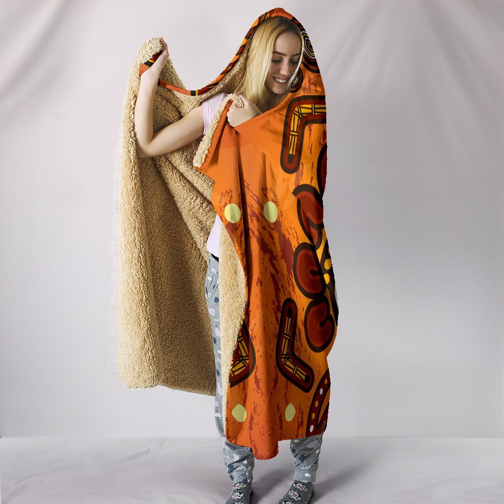 aboriginal-hooded-blanket-baby-kangaroo-and-dot-painting-patterns