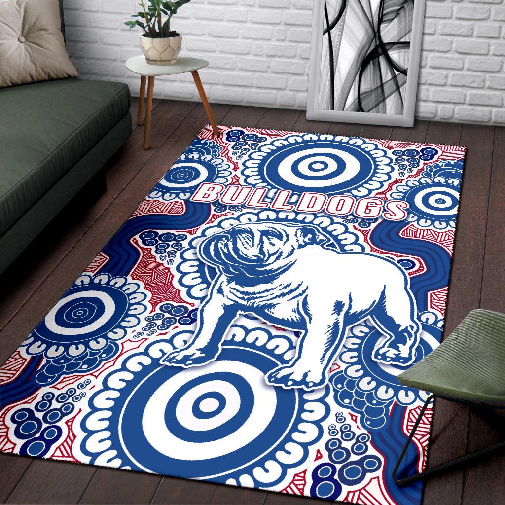 Western Area Rug Bulldogs Simple Indigenous - Vibe Hoodie Shop