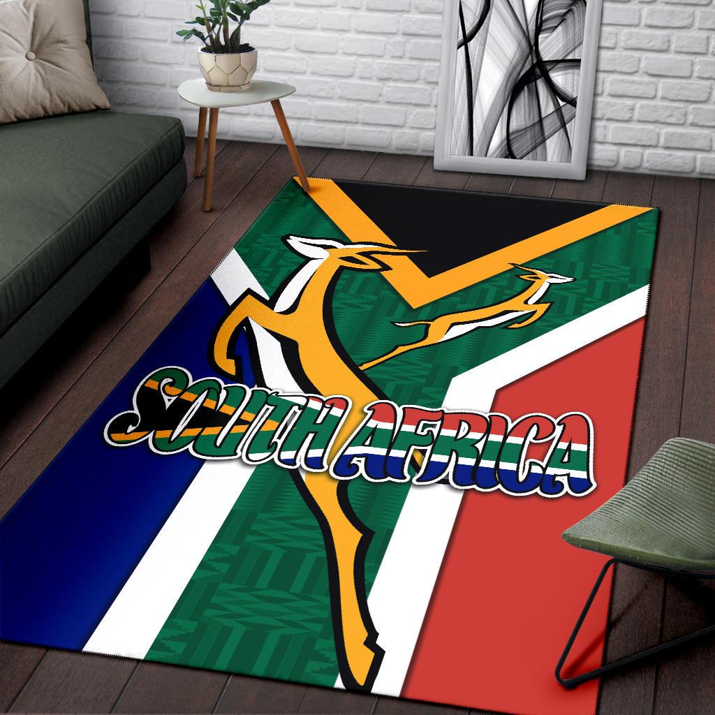 South Africa Area Rug Springboks Rugby Be Proud - Vibe Hoodie Shop