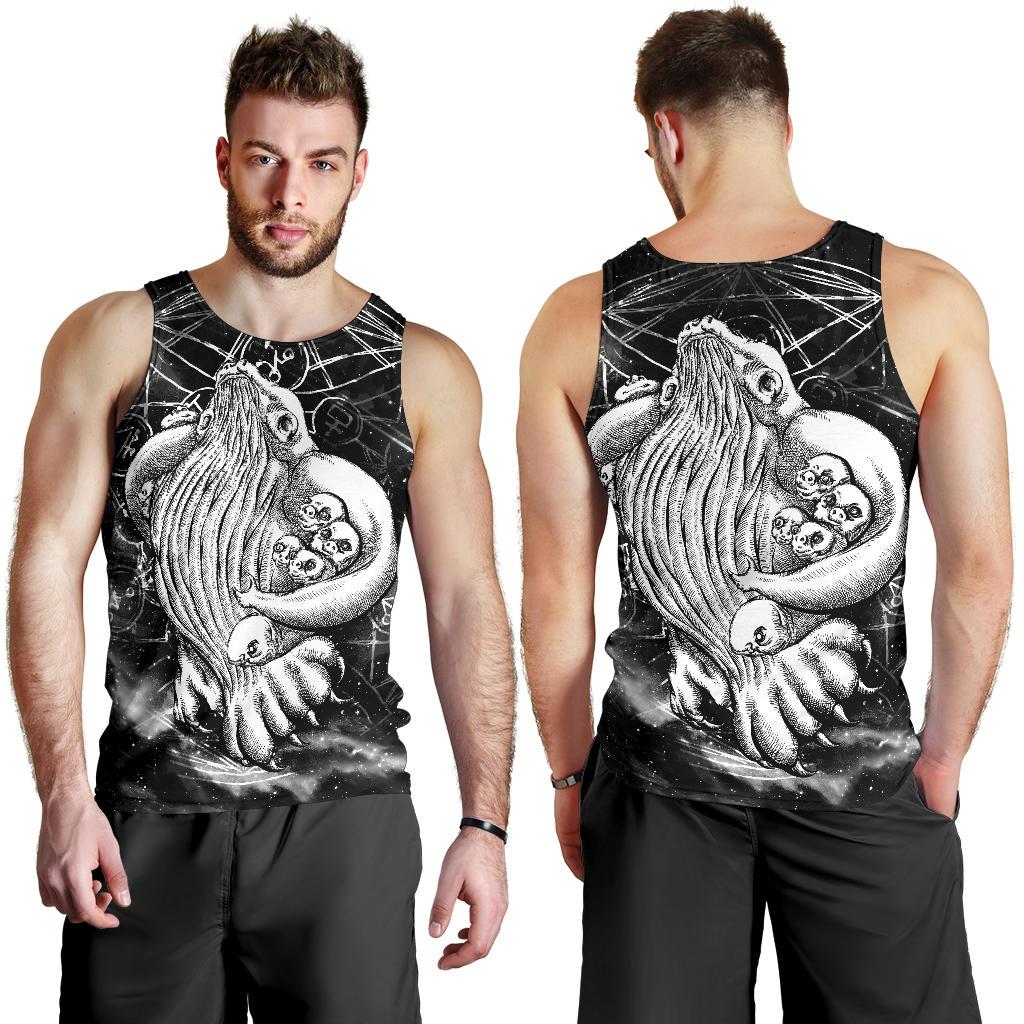 Aboriginal Tank Top, Skywhale Papa Is Coming Back Art - Men - Vibe Hoodie Shop