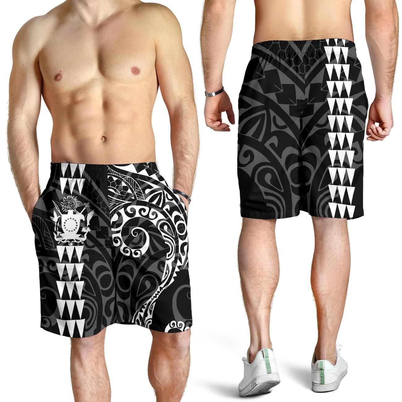 Cook Islands Polynesian Men's Shorts 02 - Vibe Hoodie Shop