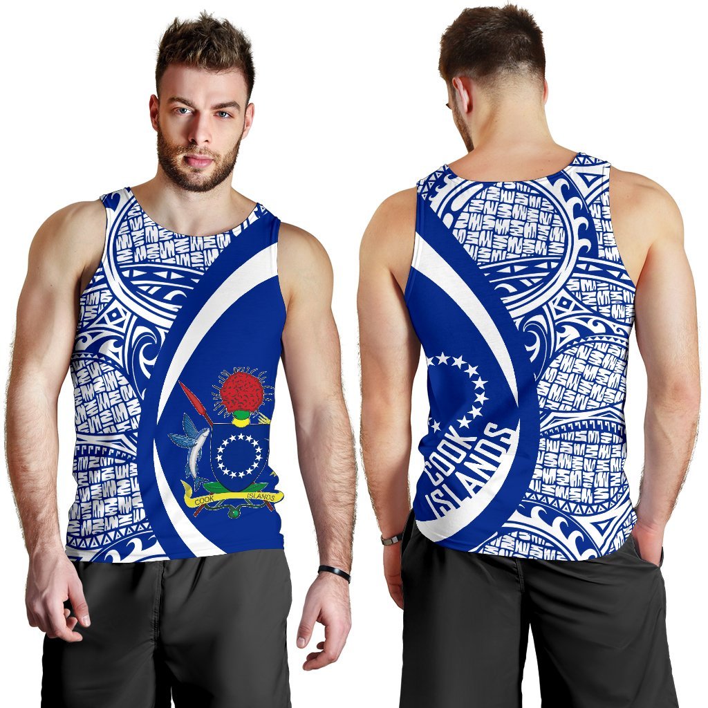 Cook Islands Polynesian Men's Tank Top 06 - Vibe Hoodie Shop