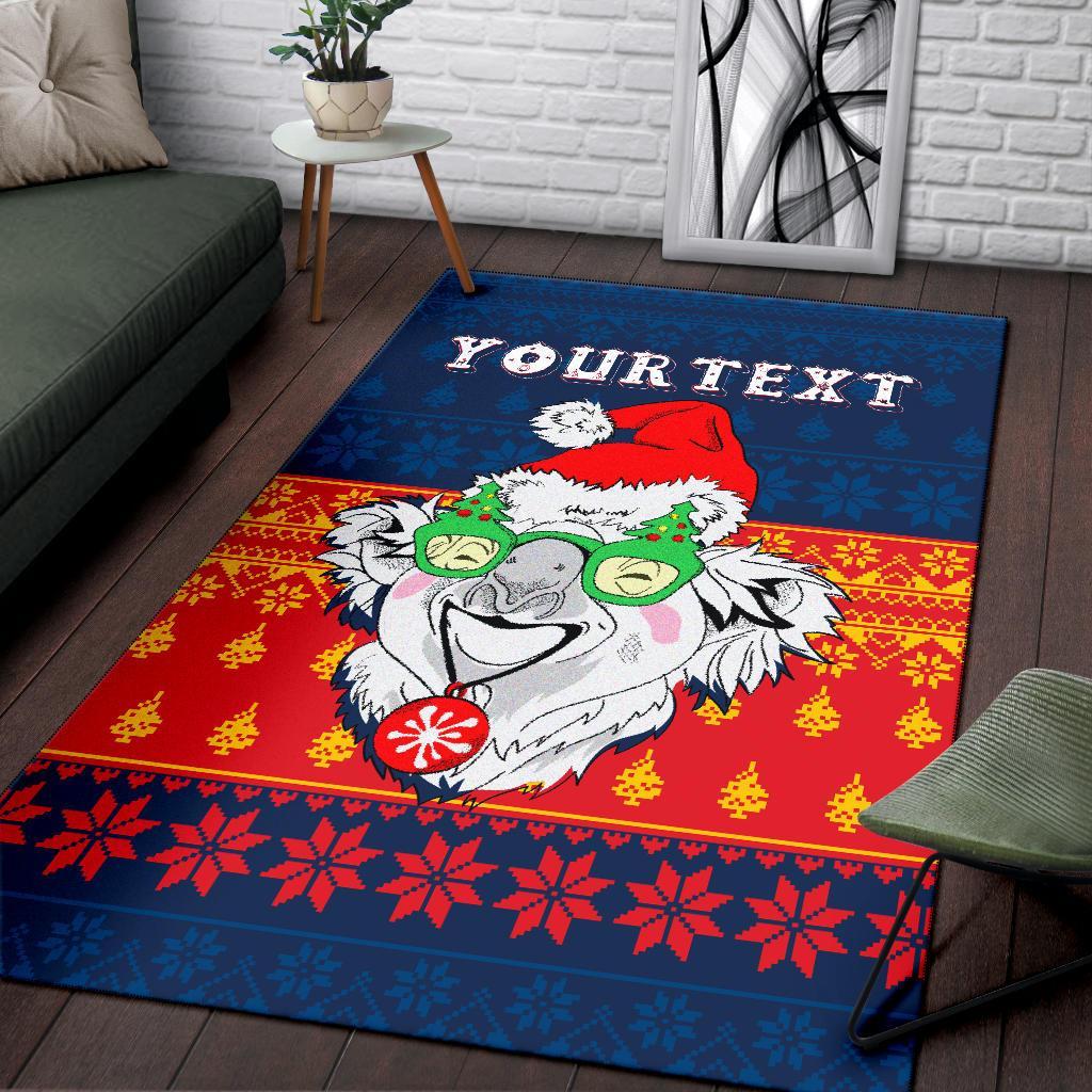 Custom Australia Christmas Area Rug - Bye Bye 2020 - Vibe Hoodie Shop