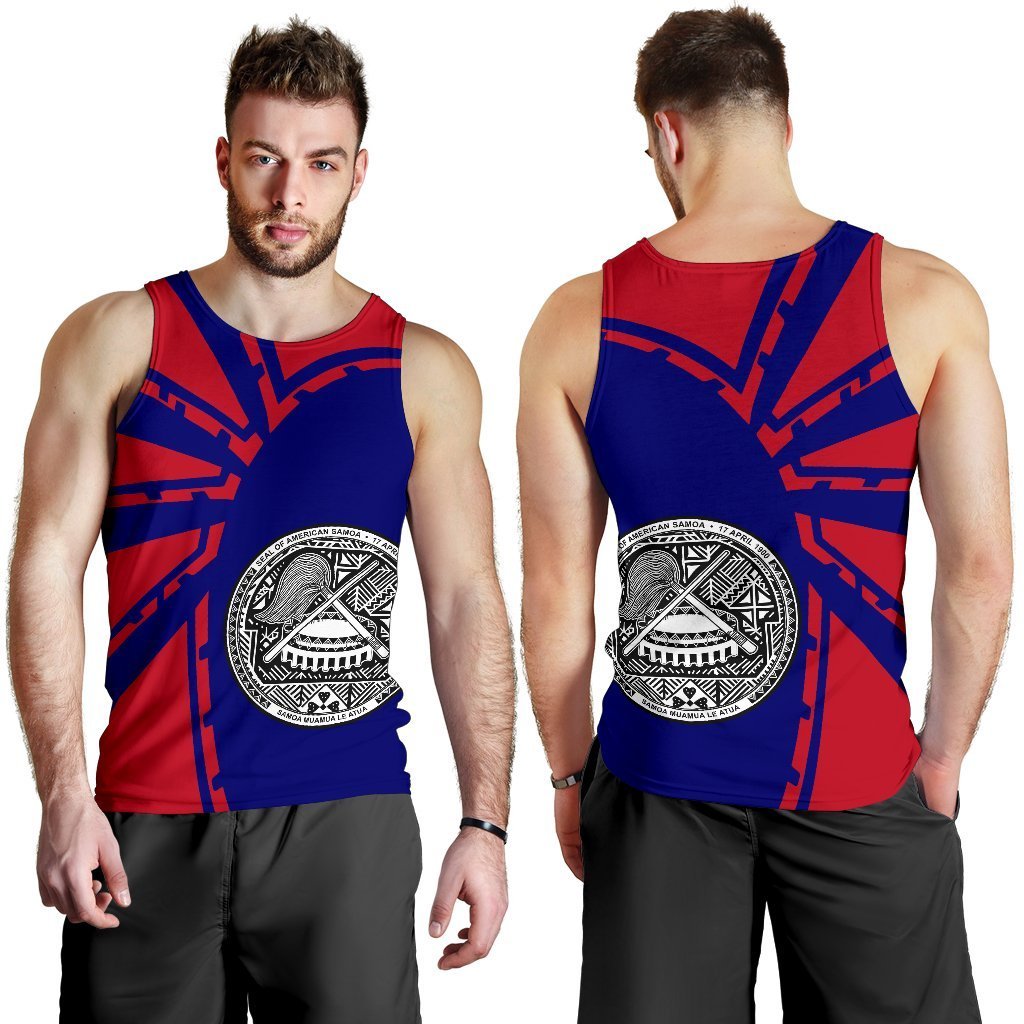 American Samoa Tank Top For Men Premium Style - Vibe Hoodie Shop