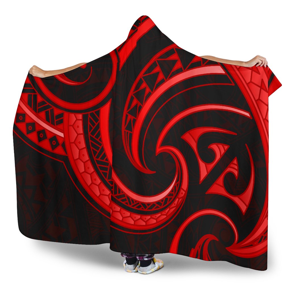 new-zealand-maori-mangopare-hooded-blanket-polynesian-red