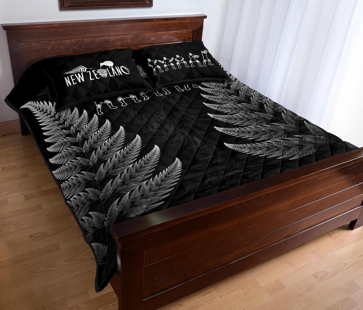 Quilt Bed Set New Zealand Rugby Haka Exclusive Edition - Vibe Hoodie Shop