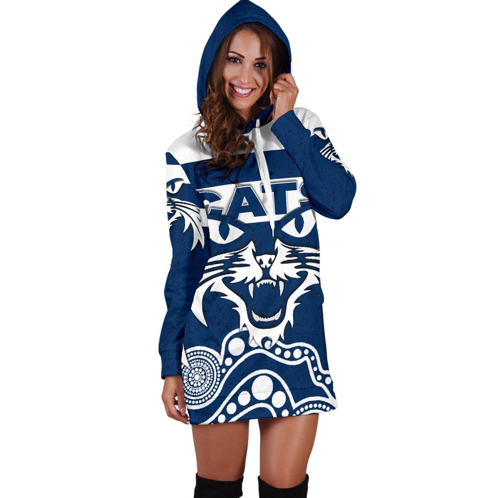 Cats Hoodie Dress - Vibe Hoodie Shop