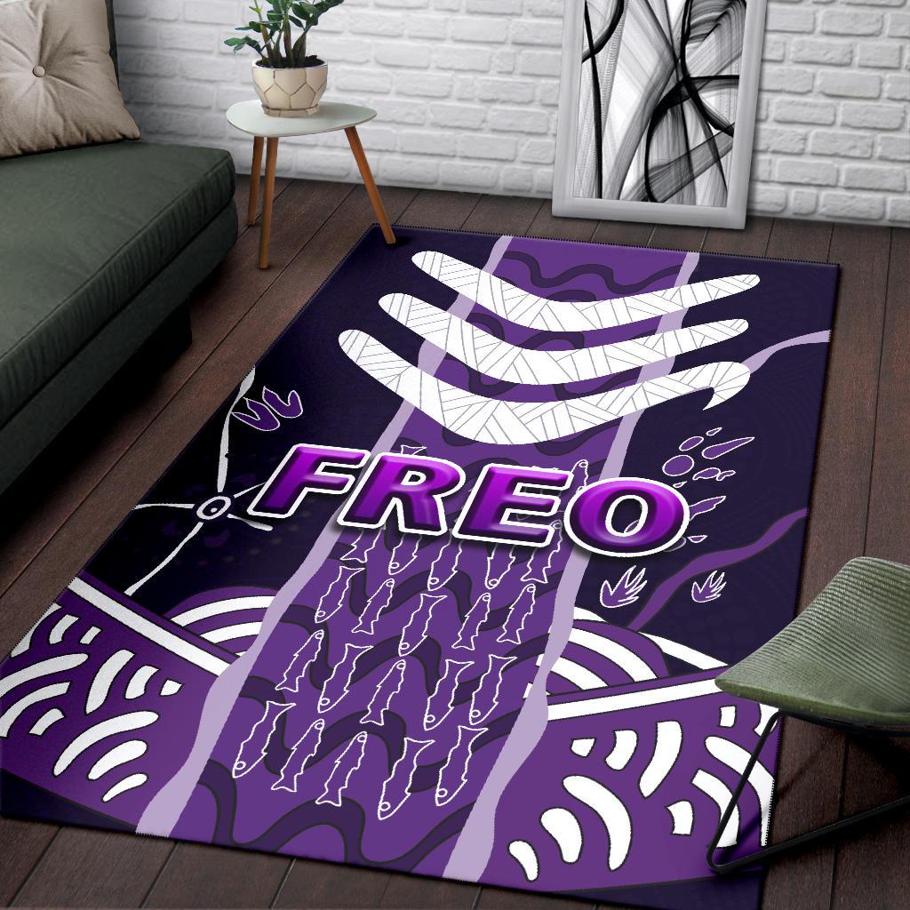 Fremantle Area Rug Dockers Simple Indigenous Freo - Vibe Hoodie Shop