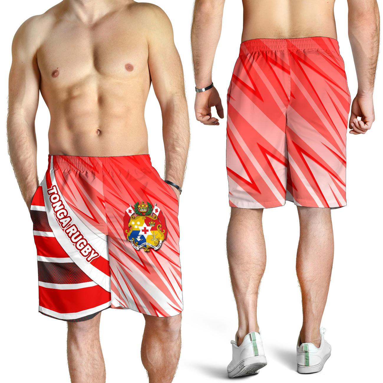 Tonga Rugby Men Shorts Victorian Vibes - Vibe Hoodie Shop