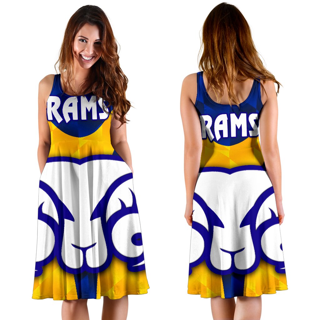 adelaide-womens-dress-rams-merino-original-yellow