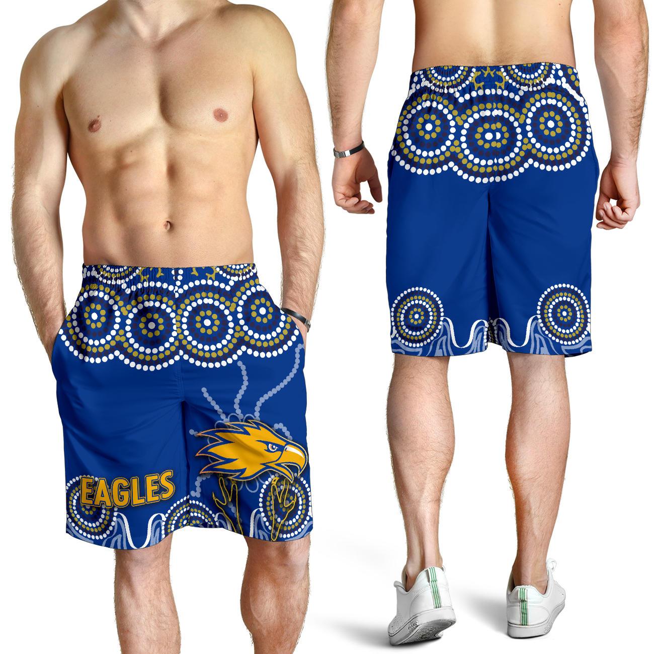 Eagles Indigenous Men Shorts West Coast - Vibe Hoodie Shop