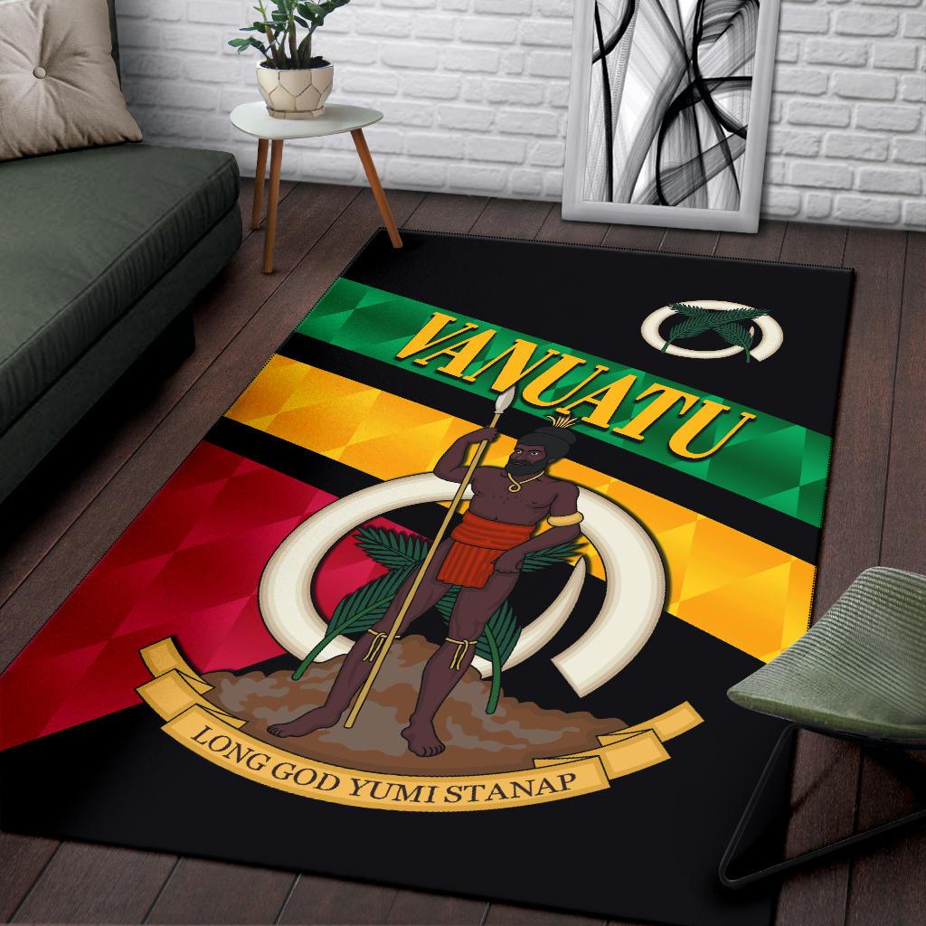 Vanuatu Rugby Area Rug Sporty Style - Vibe Hoodie Shop