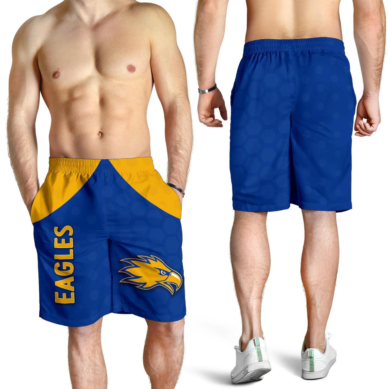 Eagles Men Shorts West Coast - Royal Blue - Vibe Hoodie Shop