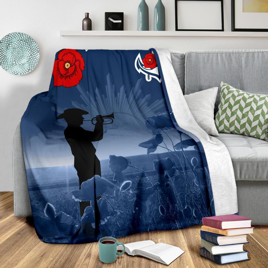 Australia Navy ANZAC Premium Blanket - Remembering Our Heroes - Vibe Hoodie Shop