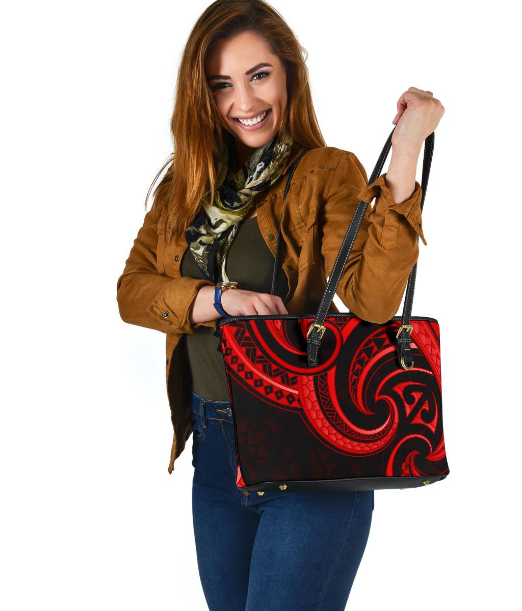 new-zealand-maori-mangopare-small-leather-tote-polynesian-red