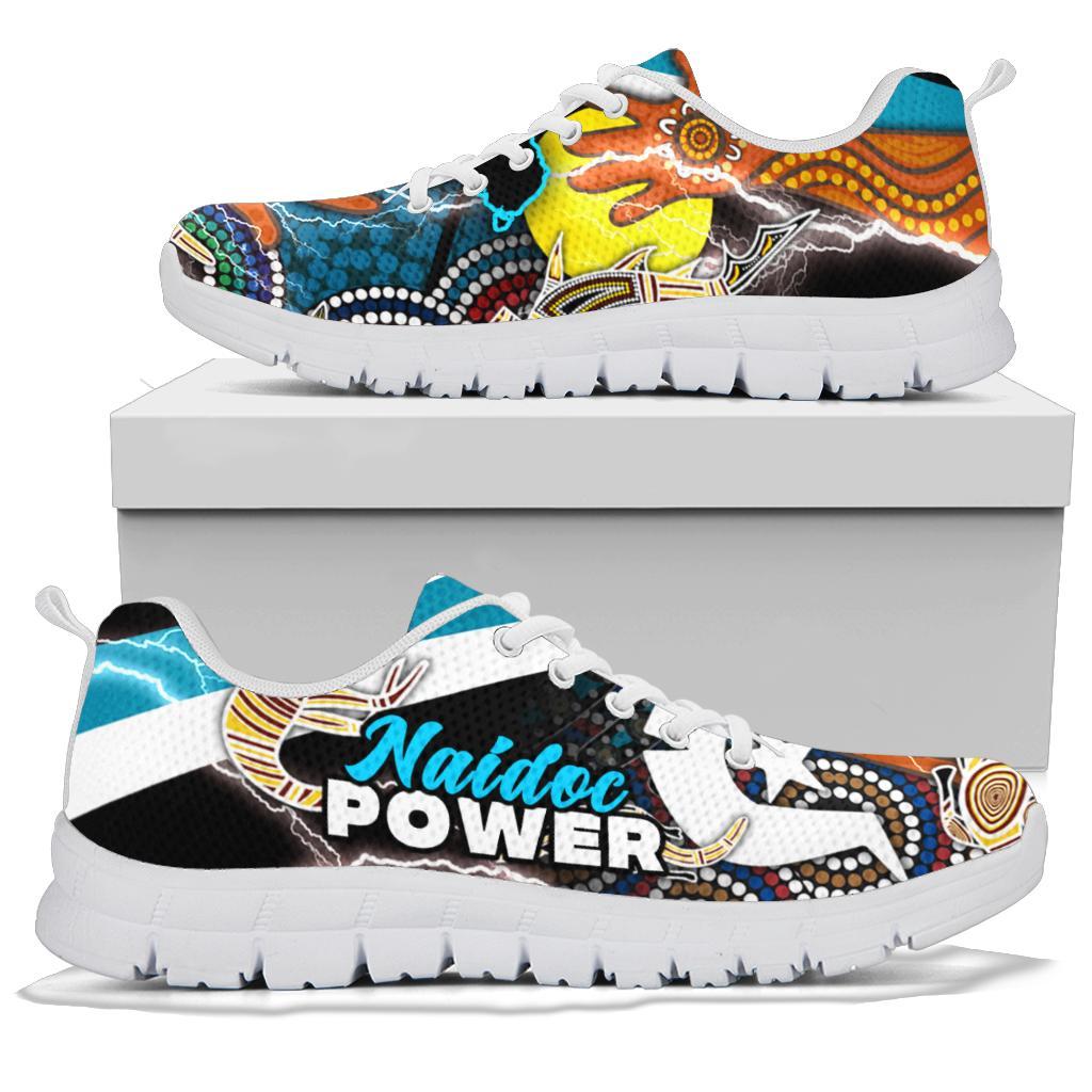 Power NAIDOC Week Sneakers Adelaide Special Version - White - Vibe Hoodie Shop