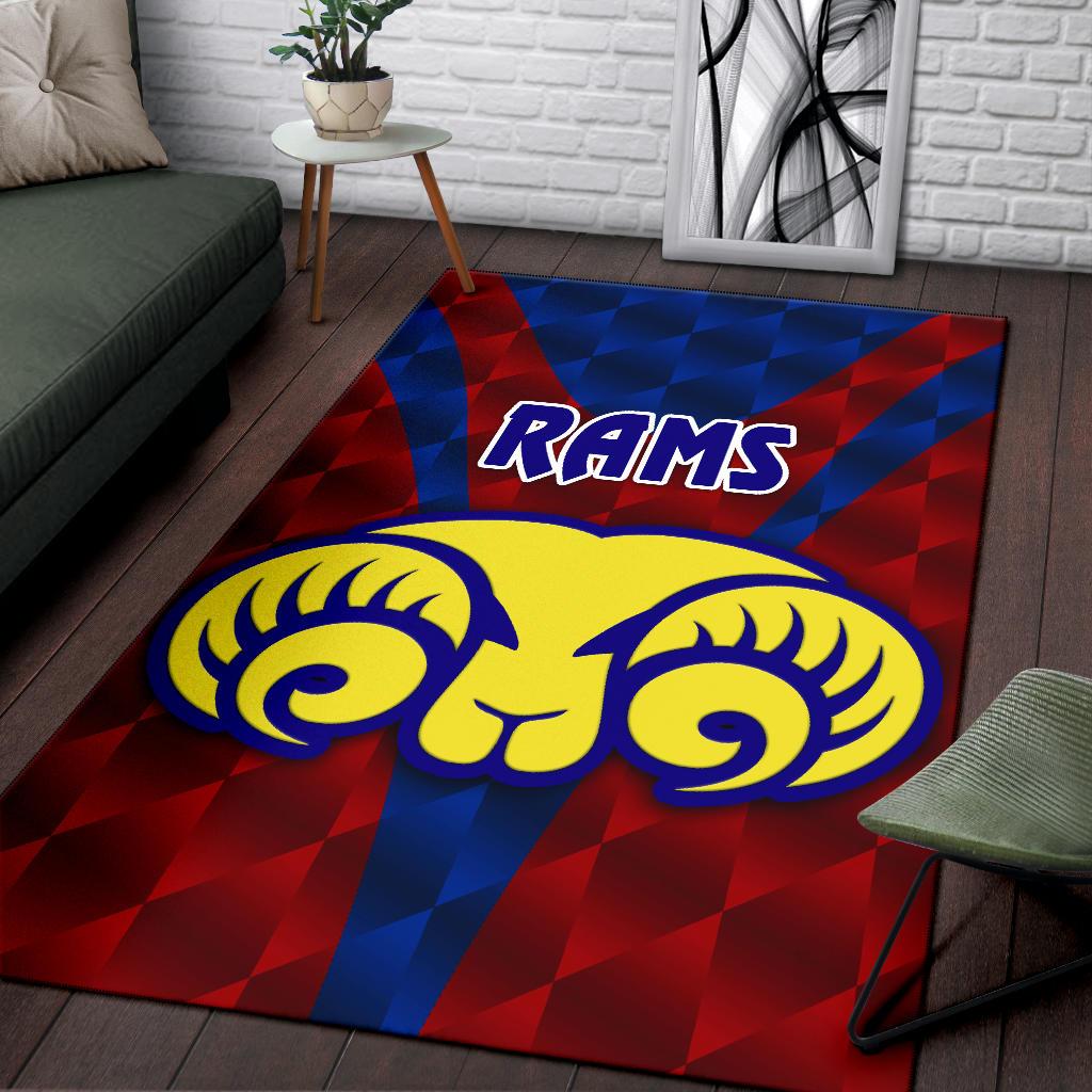 Adelaide Area Rug Rams Merino Original - Red - Vibe Hoodie Shop