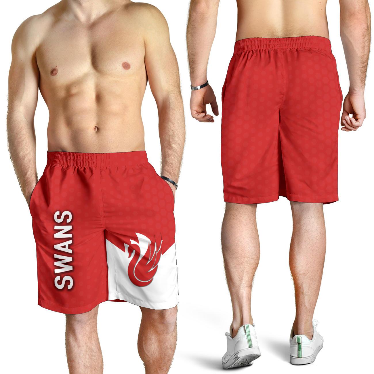 Sydney Men Shorts Swans - Vibe Hoodie Shop