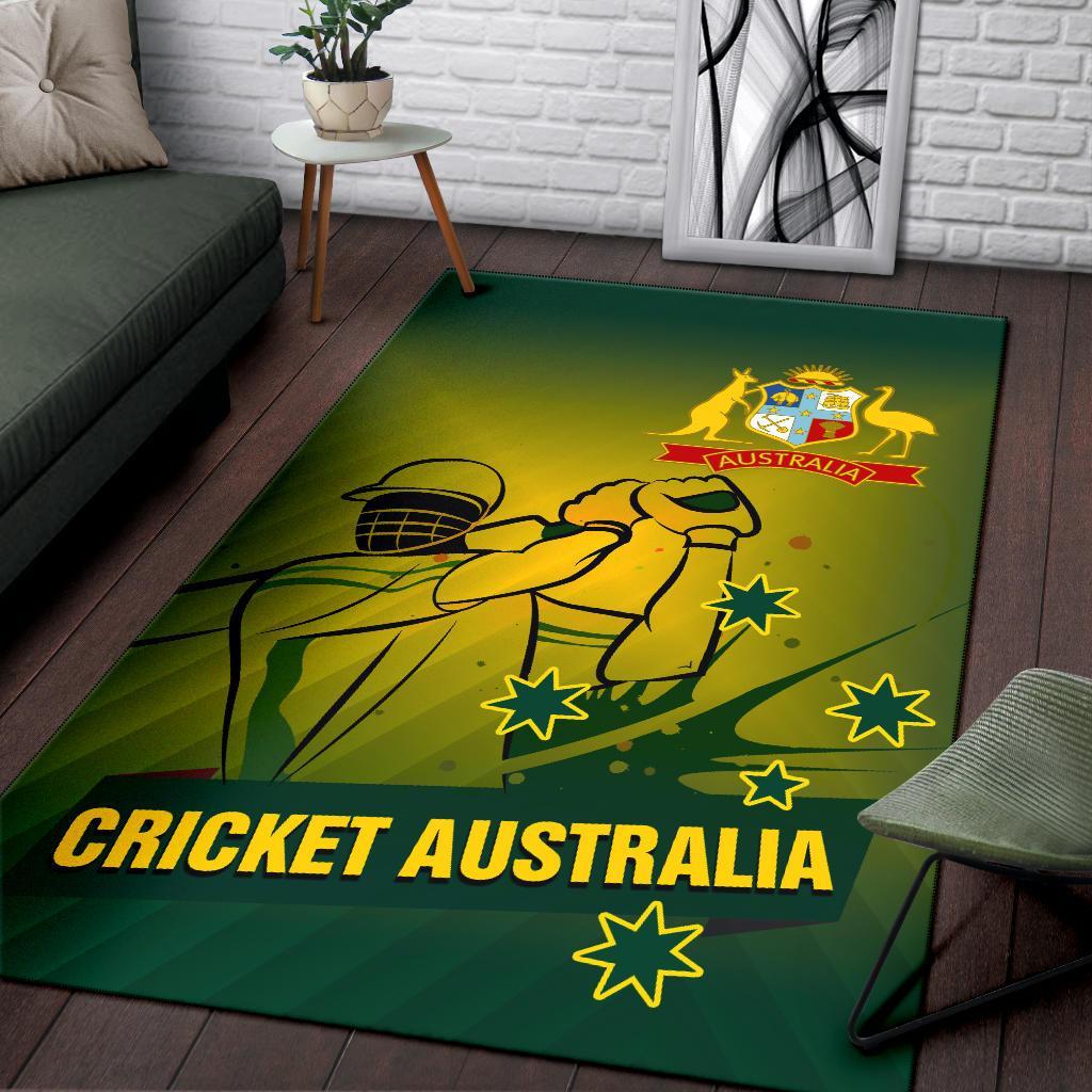 Cricket Area Rug - Australian Cricket National Color - Vibe Hoodie Shop