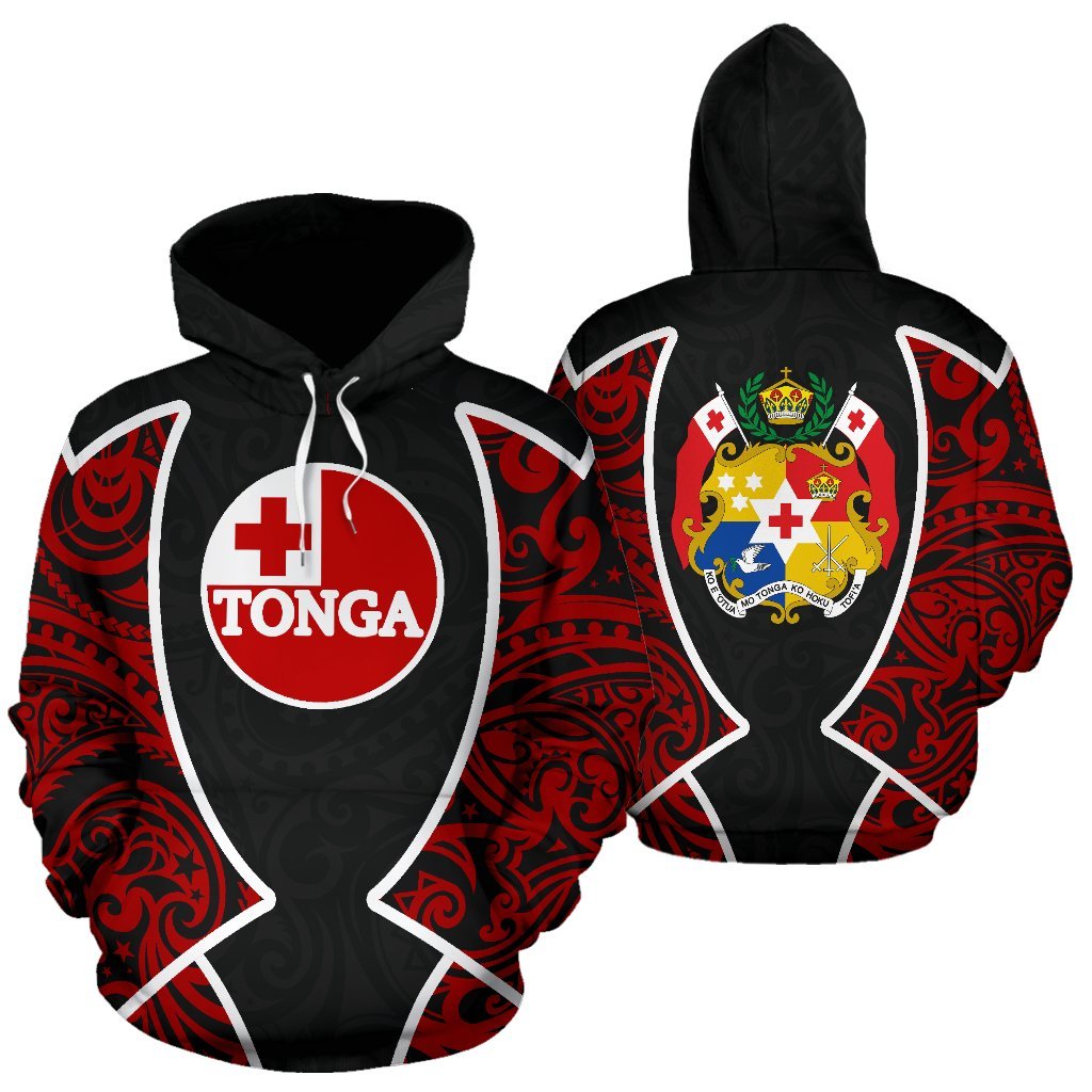 Hoodie Tonga Polynesian Sport Style - Vibe Hoodie Shop