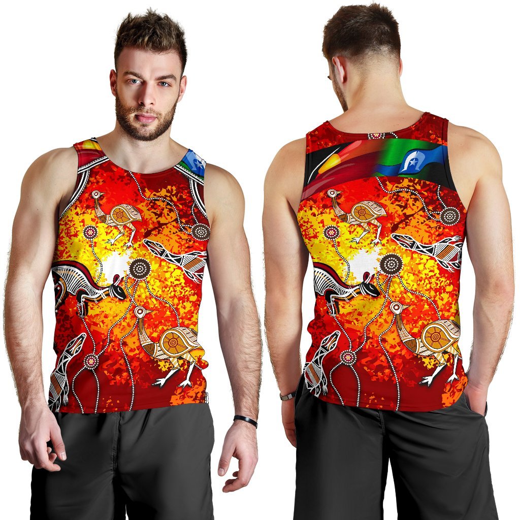 Indigenous Men's Tank Top - NAIDOC Week Always Will Be - Vibe Hoodie Shop