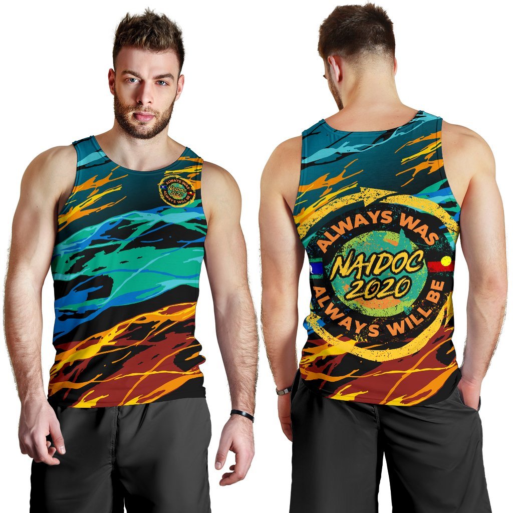 Men's Tank Top - NAIDOC Always Was, Always Will Be - Vibe Hoodie Shop