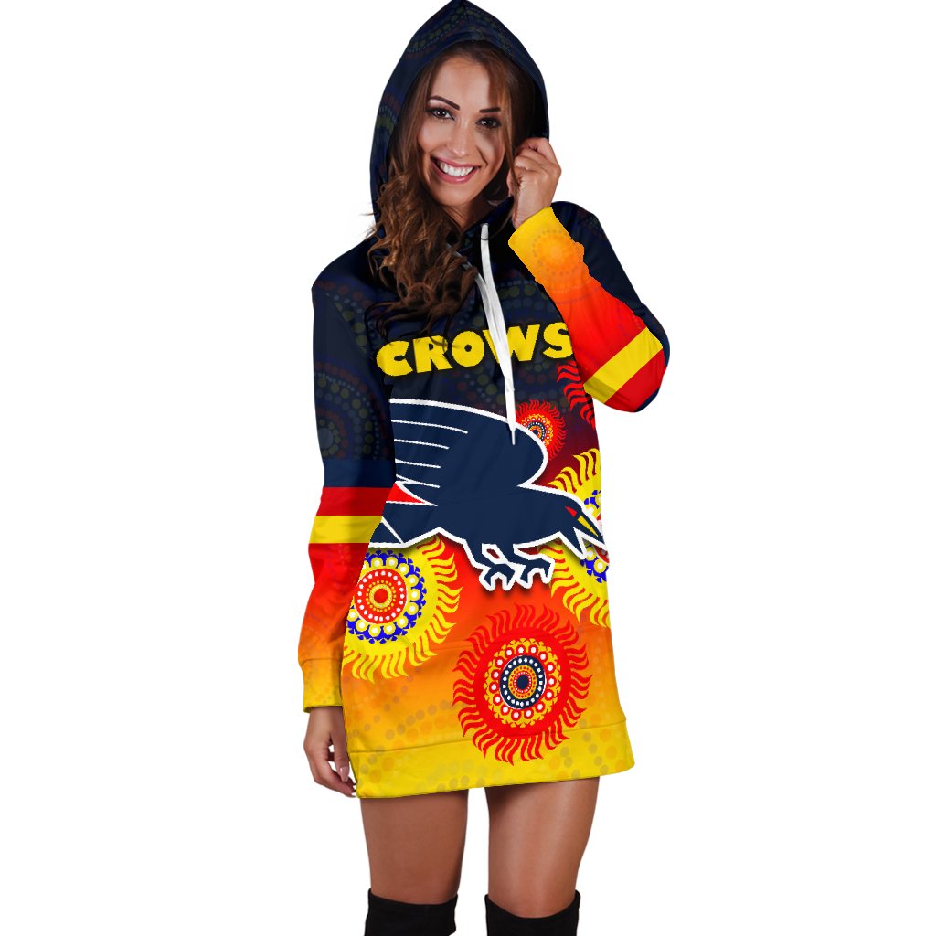 Adelaide Crows Special Style Women's Hoodie Dress - Vibe Hoodie Shop