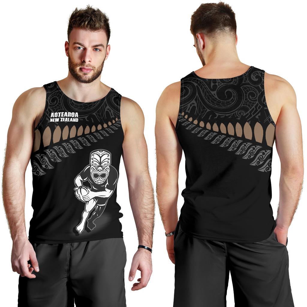 New Zealand Tank Top Rugby Warrior Men - Vibe Hoodie Shop