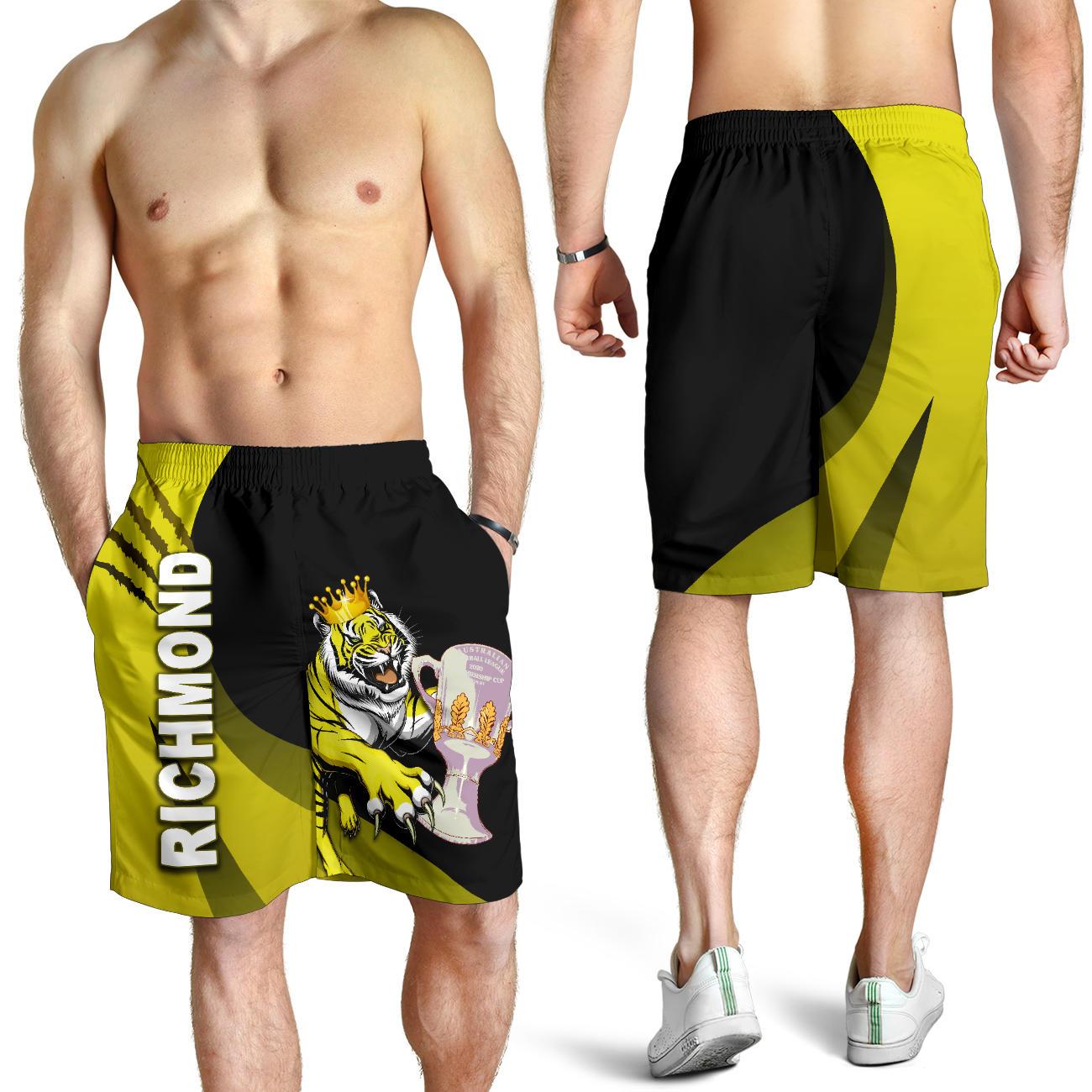 Richmond Premier Men Shorts Tigers - Vibe Hoodie Shop