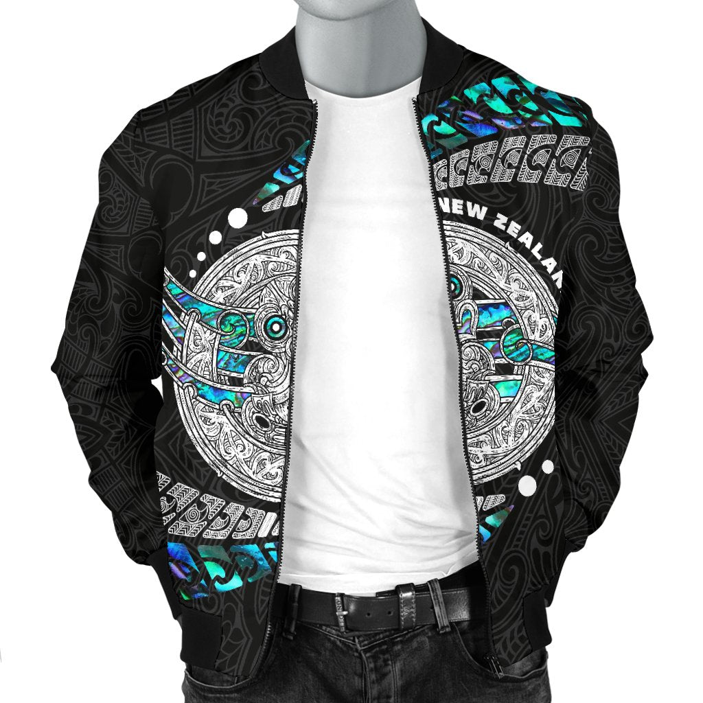 Maori New Zealand Men's Bomber Jacket Hei Tiki Sport Style - Vibe Hoodie Shop