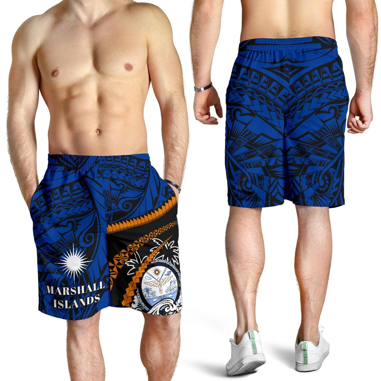 Marshall Islands Men Shorts - Road To Hometown - Vibe Hoodie Shop