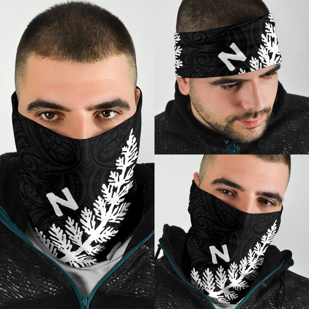 New Zealand Bandana Silver Fern Rugby 1921 - Vibe Hoodie Shop