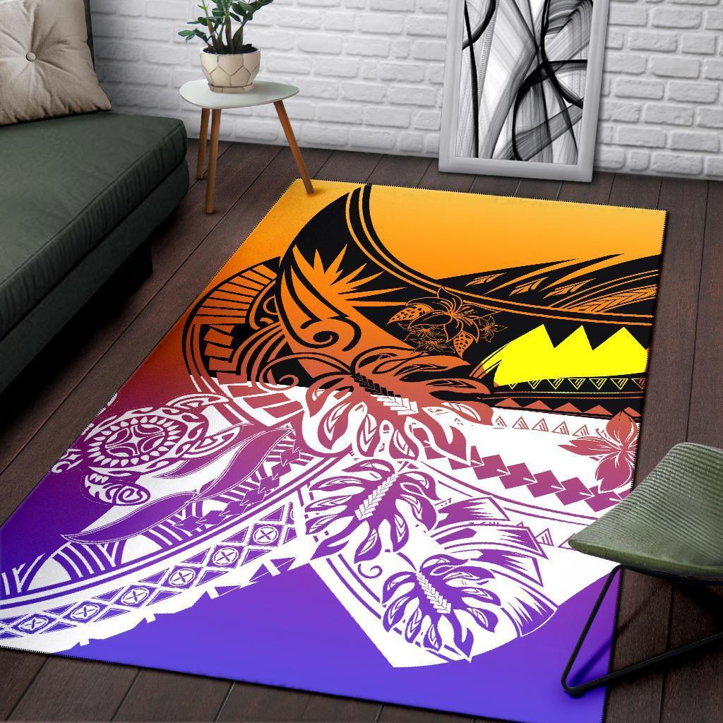 Palau Area Rug - Tribal Jungle Pattern - Vibe Hoodie Shop