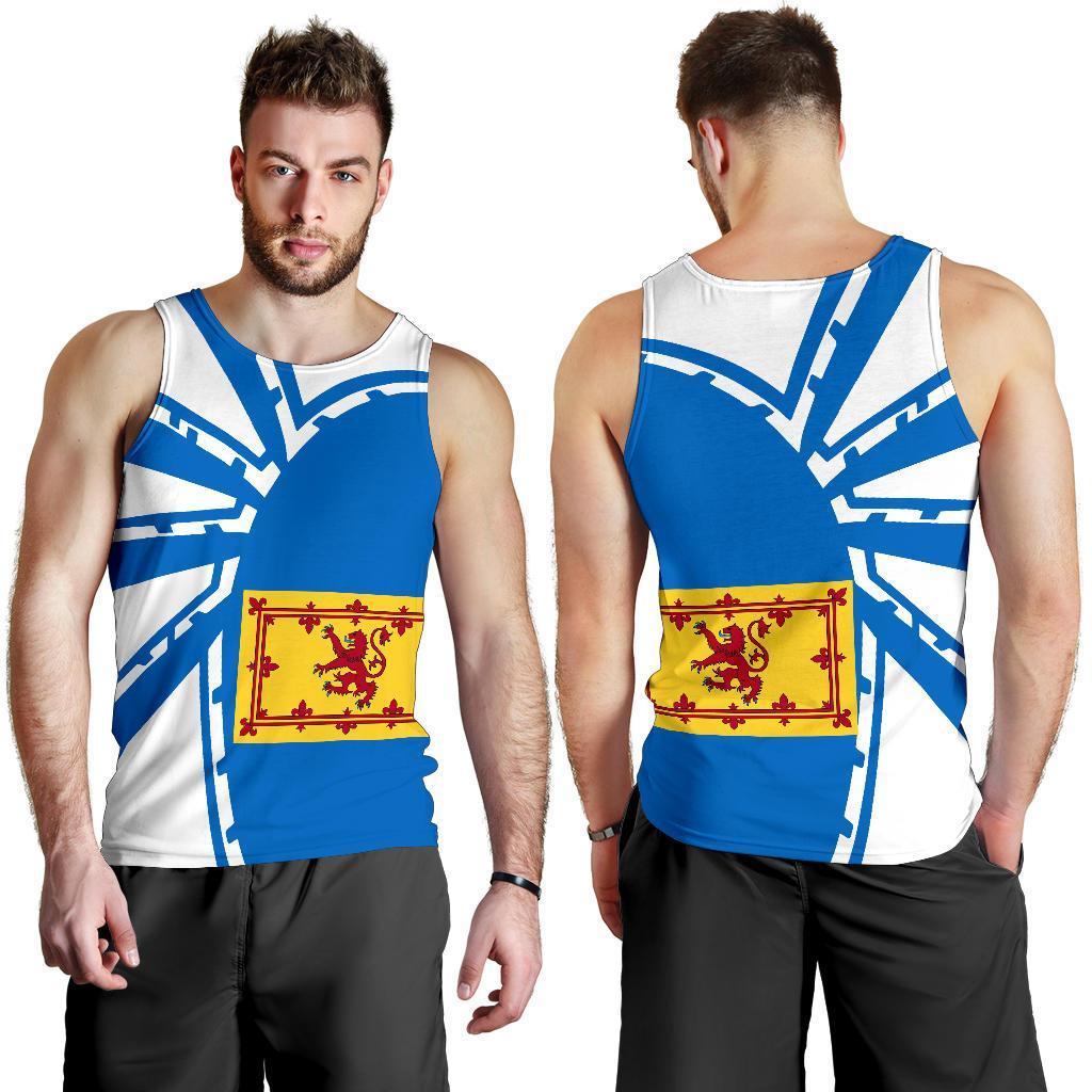 Scotland Tank Top For Men Premium Style - Vibe Hoodie Shop