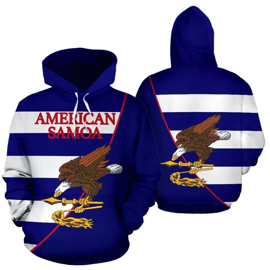 American Samoa Hoodie Flag Color - Vibe Hoodie Shop