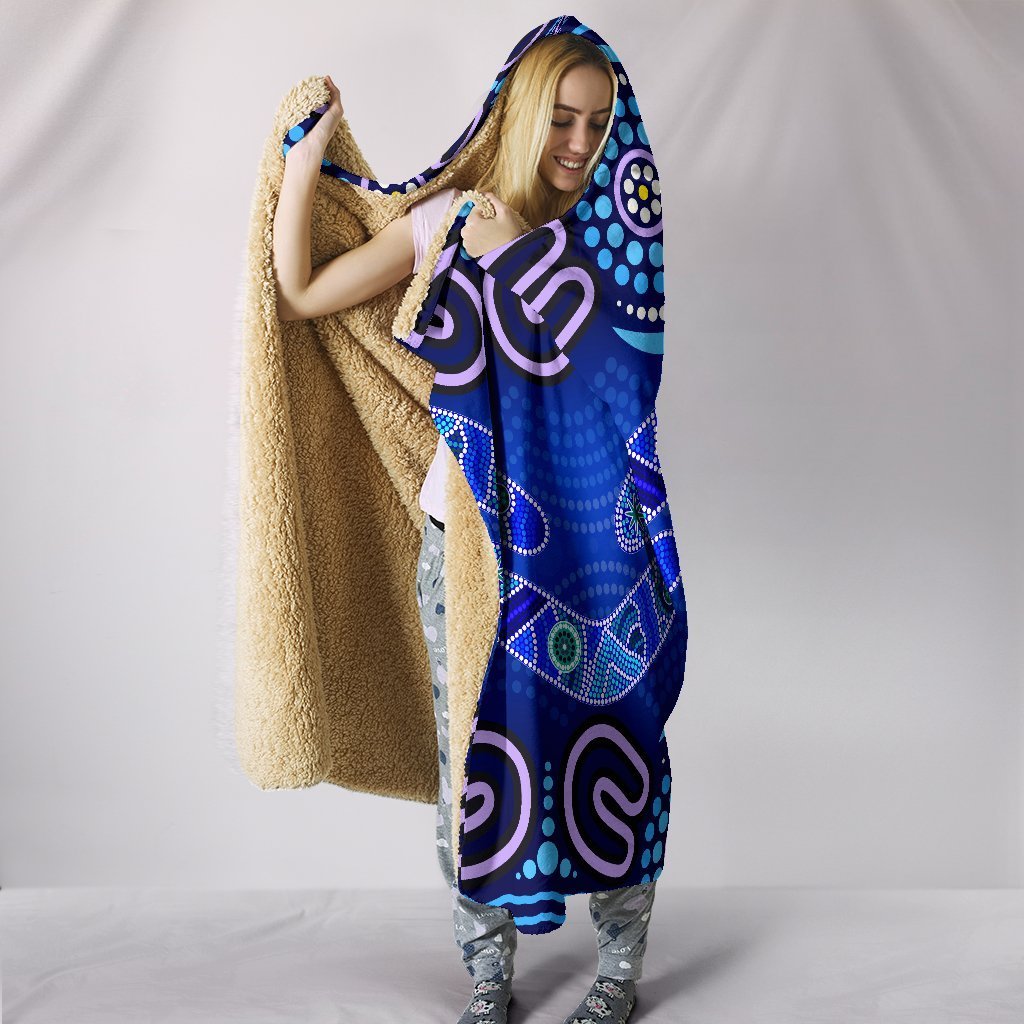 aboriginal-hooded-blanket-boomerangs-and-dot-painting-art-ver02