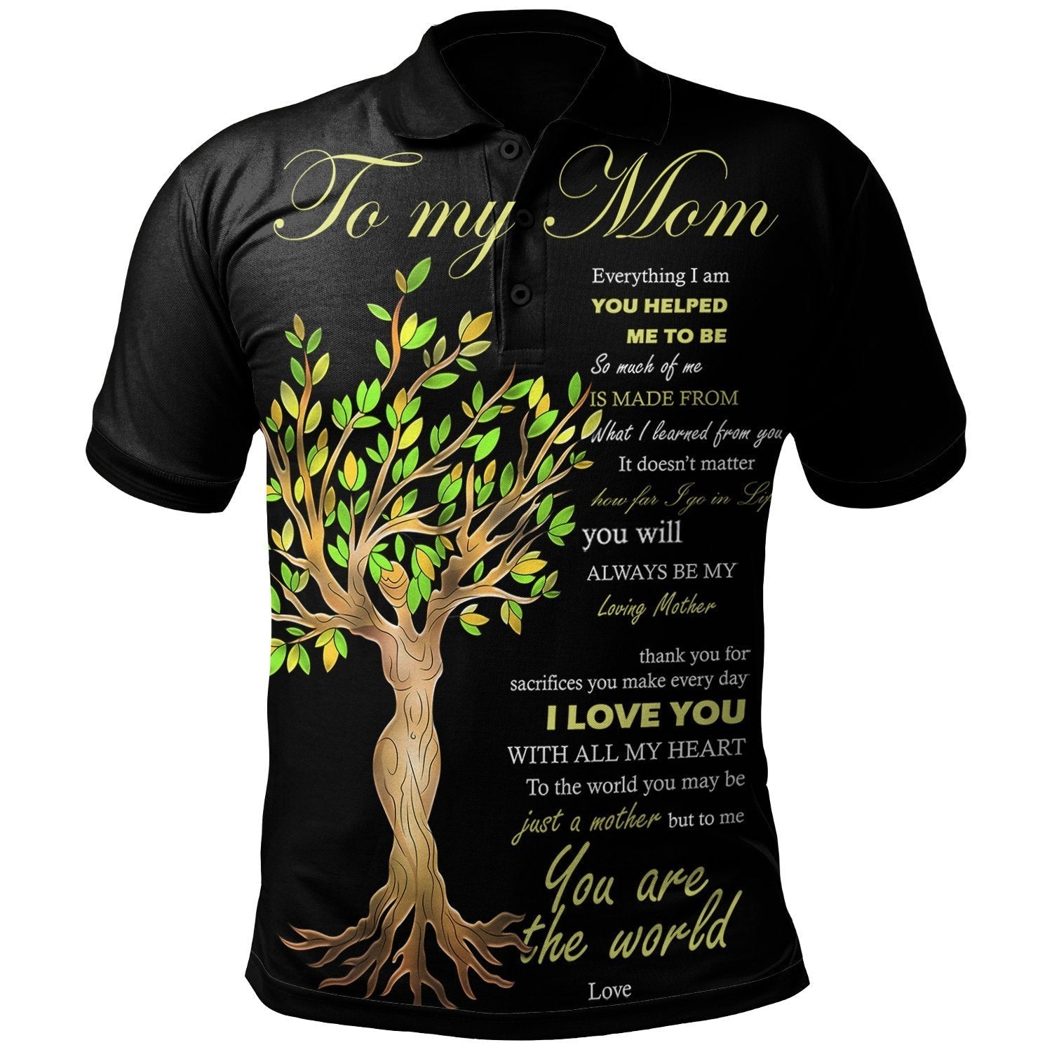 Celtic Mother  s Day Polo Shirt - To My Mom - Vibe Hoodie Shop
