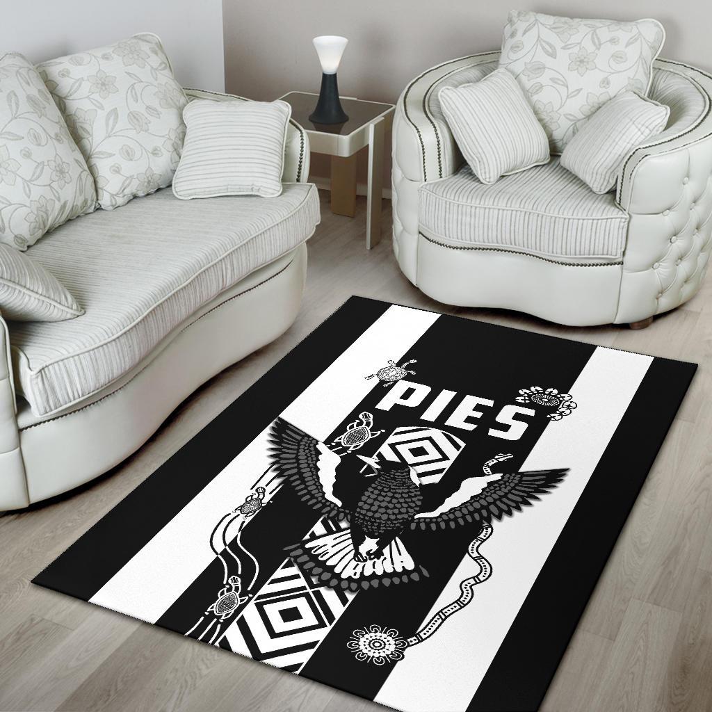 Pies Indigenous Area Rug Collingwood - Vibe Hoodie Shop