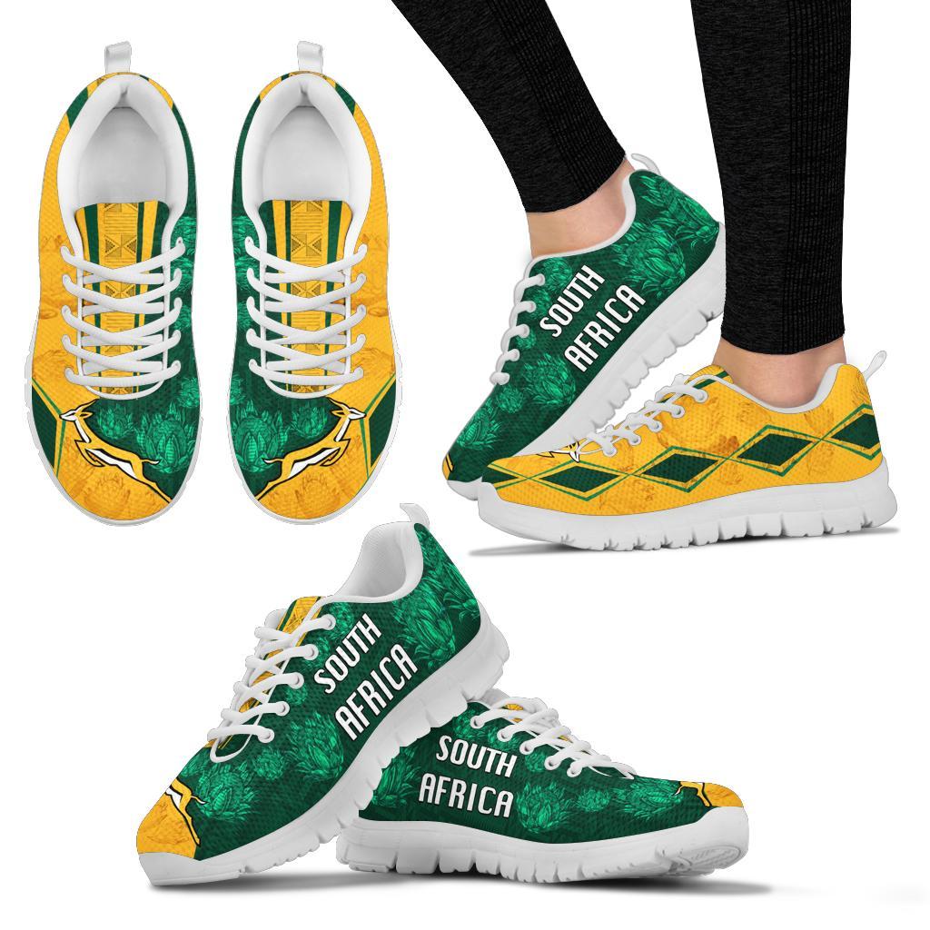 South Africa Sneakers Springboks Rugby Be Fancy - Vibe Hoodie Shop