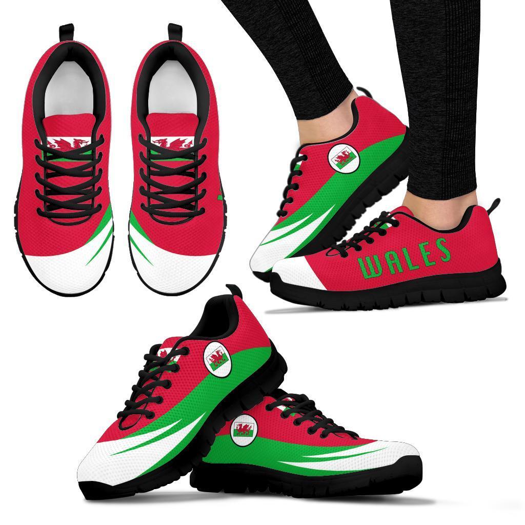 Wales Sneakers - Flag Wave Style - Vibe Hoodie Shop