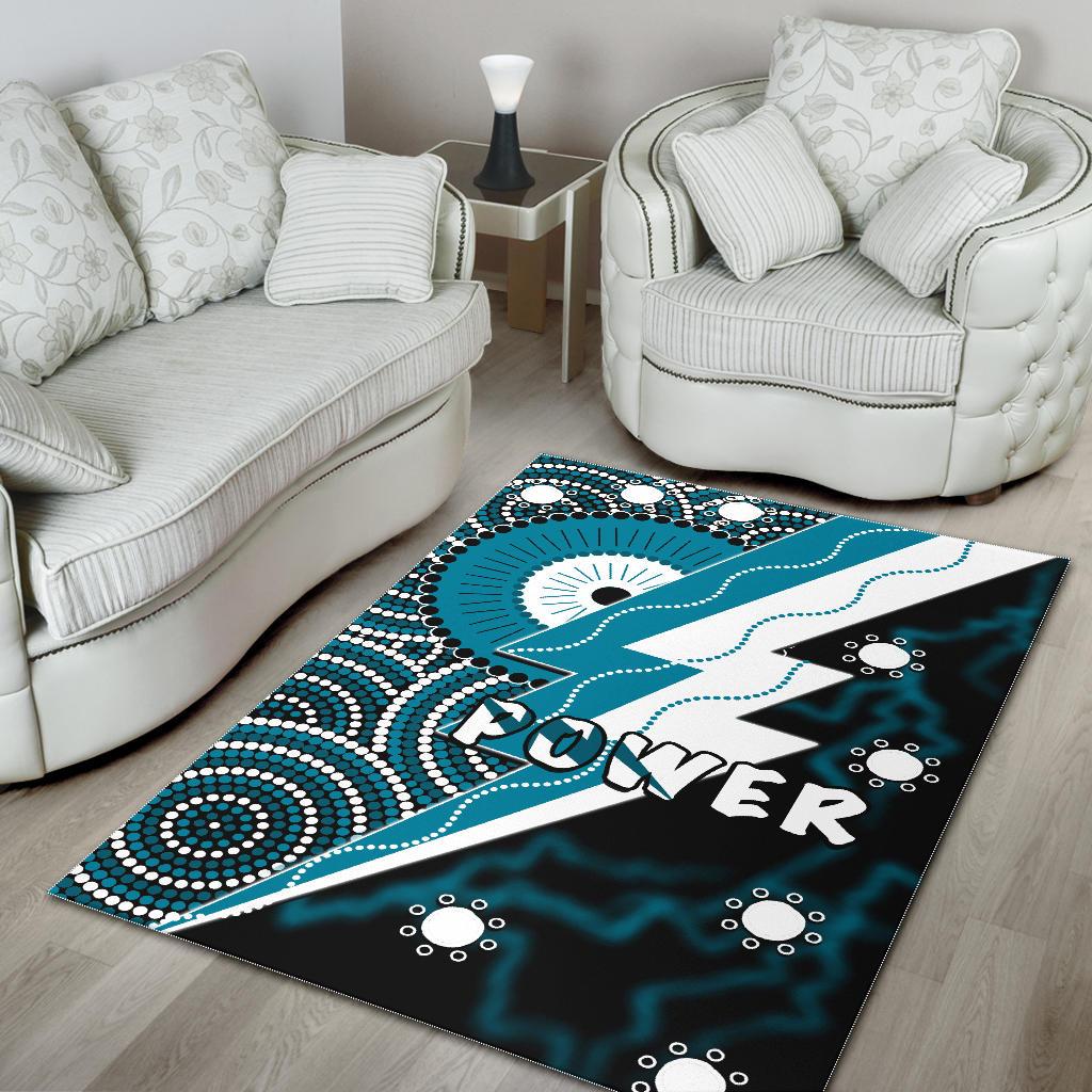 Power Area Rug Thunda Port Adelaide - Vibe Hoodie Shop