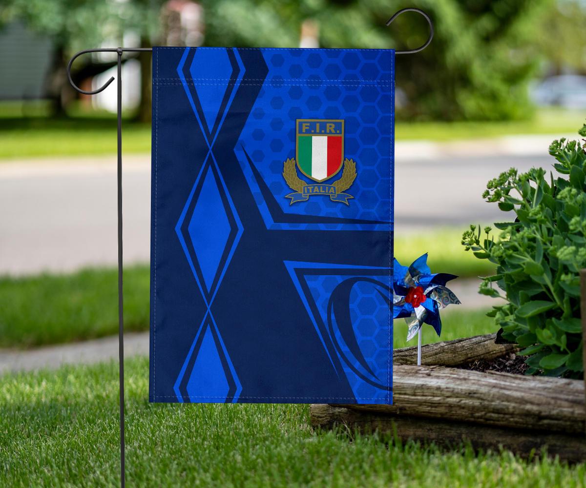 Italy Rugby Flag Gli Azzurri Vibes - Vibe Hoodie Shop