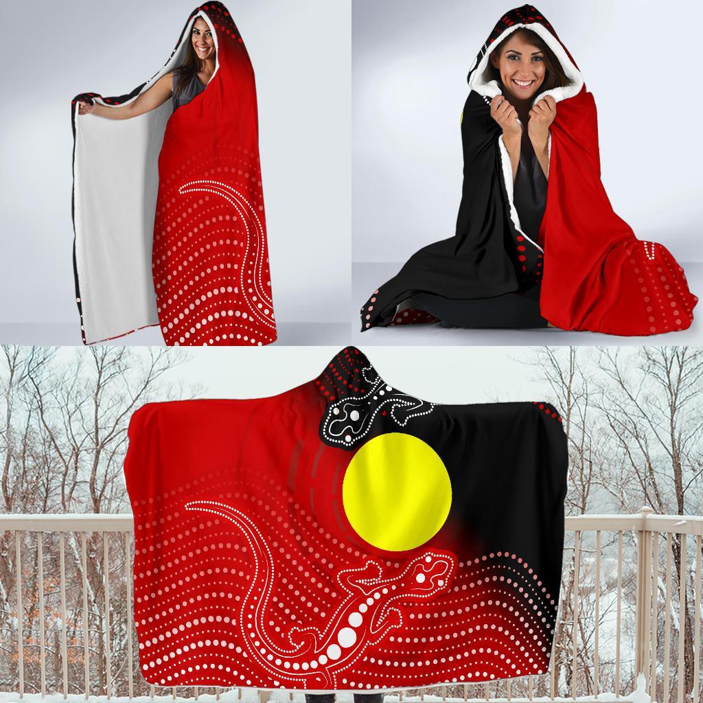 aboriginal-hooded-blanket-two-indigenous-lizard