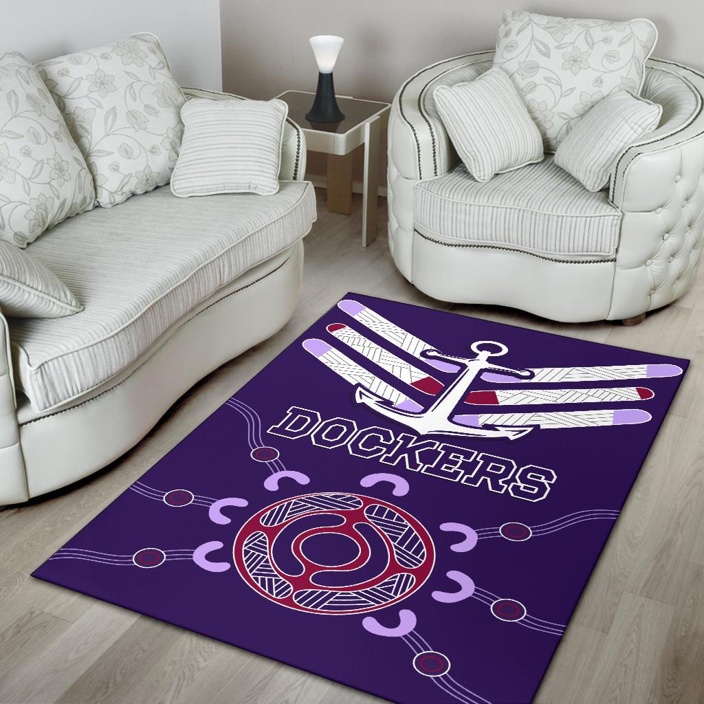 Dockers Area Rug Indigenous Fremantle - Vibe Hoodie Shop