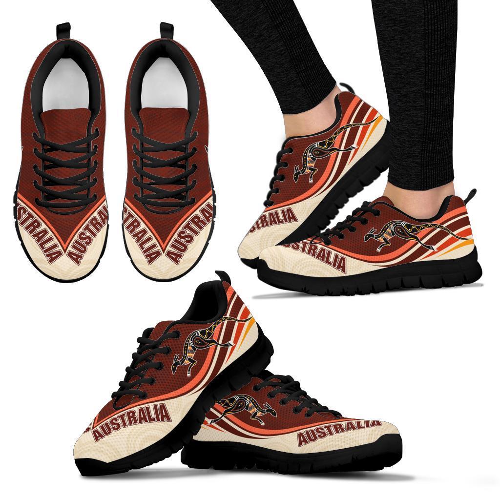 Sneakers - Kangaroo Shoes Pattern Style - Unisex - Vibe Hoodie Shop