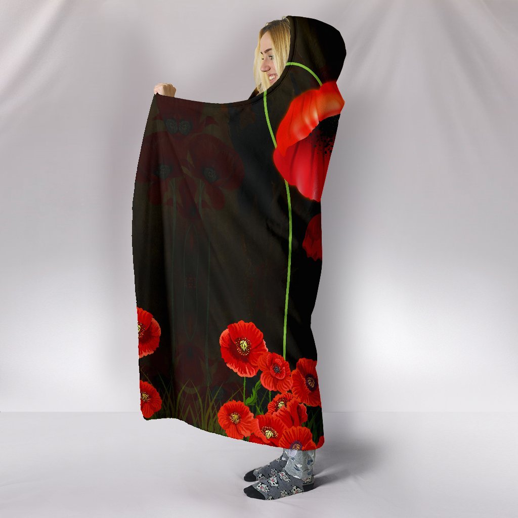 anzac-hooded-blanket-remembrance-poppy-flowers