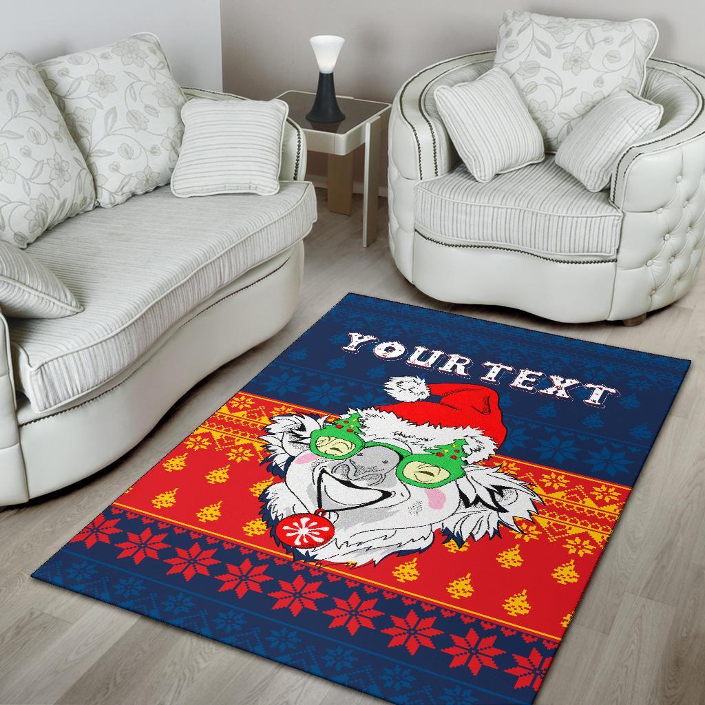 Custom Australia Christmas Area Rug - Bye Bye 2020 - Vibe Hoodie Shop