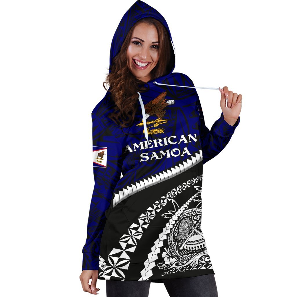 American Samoa Women's Hoodie Dress - Road To Hometown - Vibe Hoodie Shop