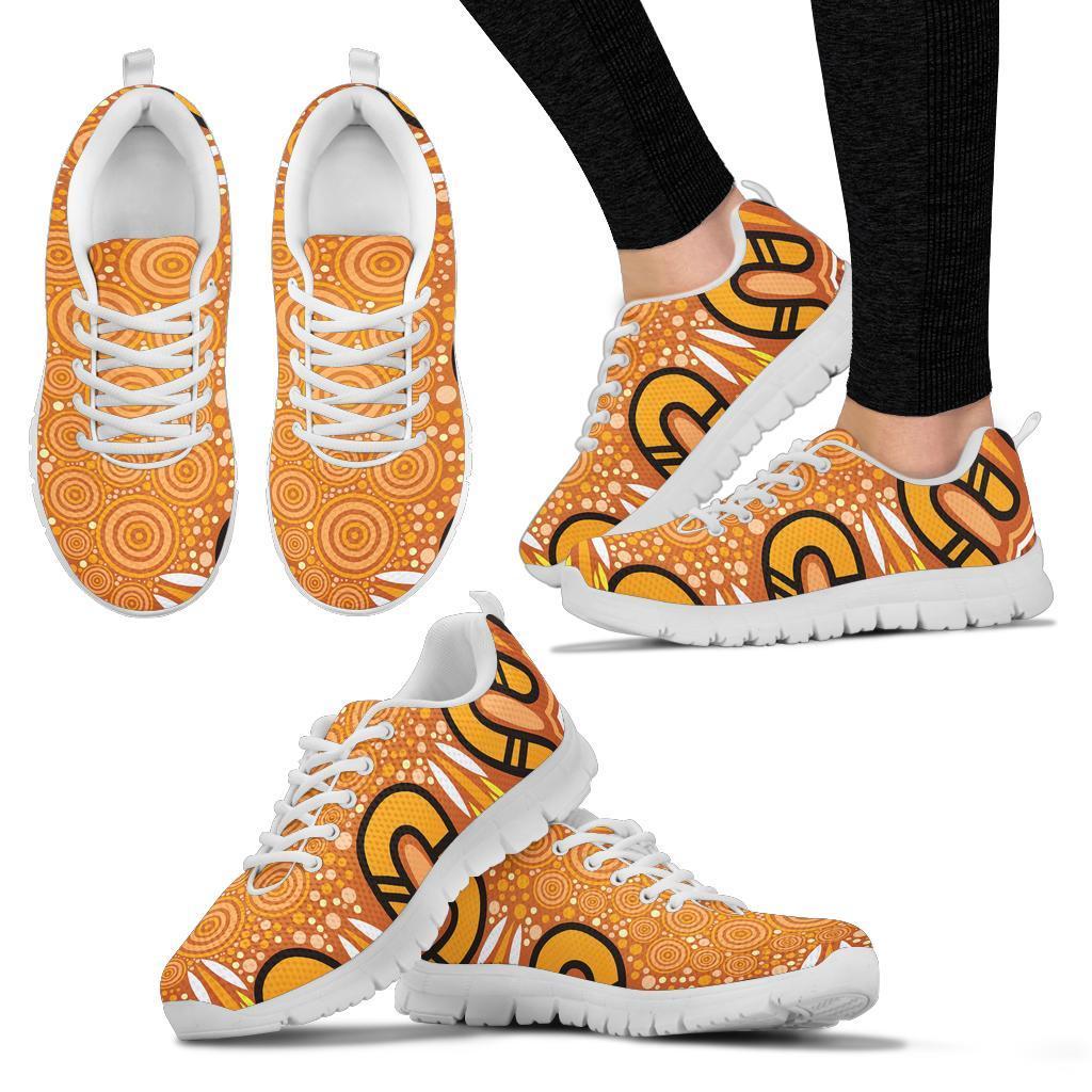 Aboriginal Sneakers - Indigenous Art Patterns Ver03 - Vibe Hoodie Shop