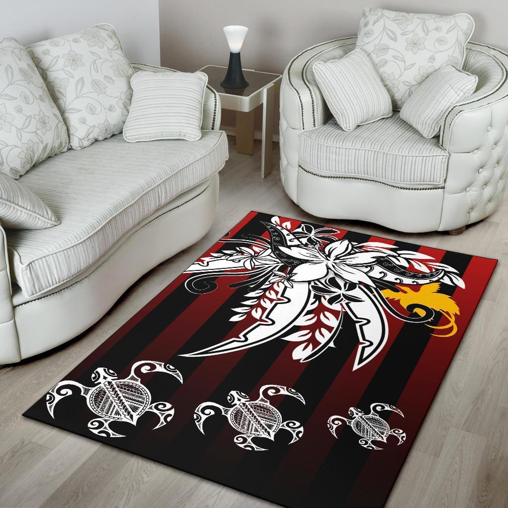 Papua New Guinea Area Rug - Vertical Stripes Style - Vibe Hoodie Shop